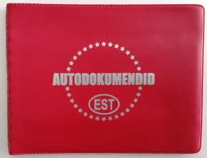 Autodokum. kaaned väikesed PUNANE /DOC1P